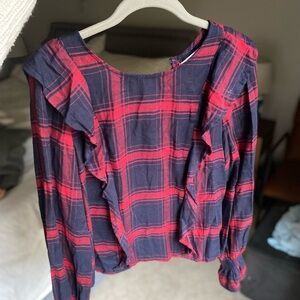 Kensie flannel shirt